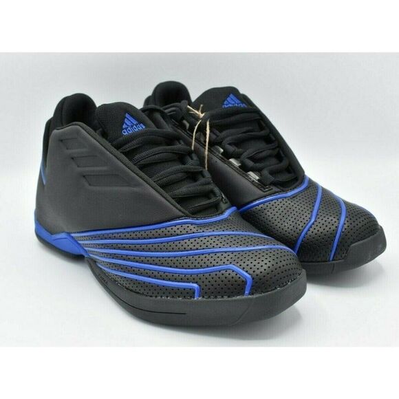 NWB Adidas Men Size 8 TMAC 2 Restomod Royal Blue Black Basketball Sneaker FX4992 main image 11